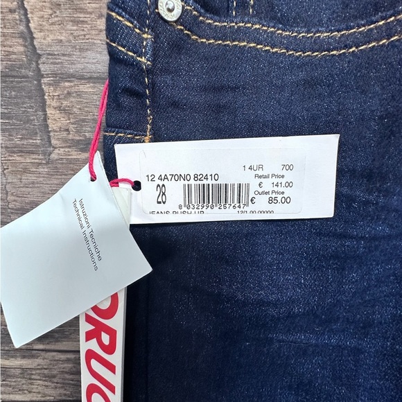 Fiorucci Dark Blue Women's Jeans - Picture 3 of 7